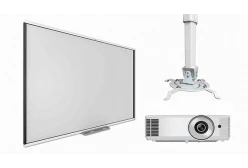 Интерактивная доска SBM787V с проектором EXD203STW и креплением DSM-14kw