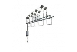 Софитный подъем прямой с ручным приводом, одноярусный